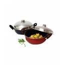 Kitchen Chef Deep Kadai With Stainless steel Lid